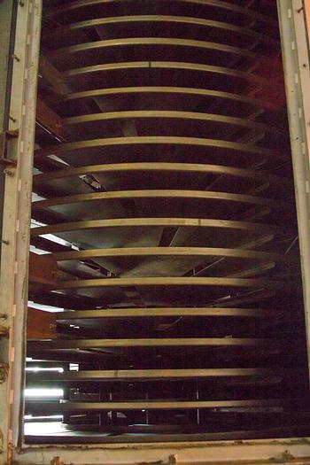 Used Dryer, Turbo, Rotary, (18) Trays, S/st, Wyssmont, #D740350
