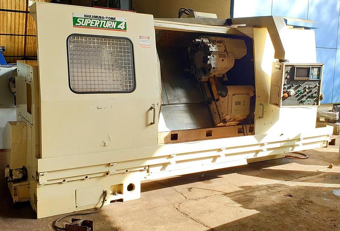 Used NAKAMURA TOME SUPERTURN 4 CNC TURNING CENTER