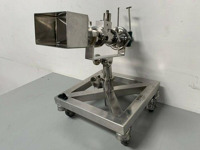 Used Bosio Stainless Steel 2850 Powder Passage System w/Rechner KAS-80-30-A-Y5 Sensor