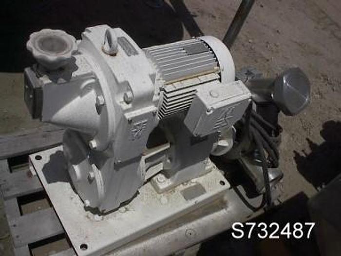 Used Pump, Rotary, Kontro, 1 HP, 4", S/st, Mdl PAC 60/S #S732487