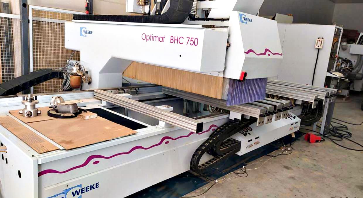 Used Weeke optimat BHC 750 - 2001