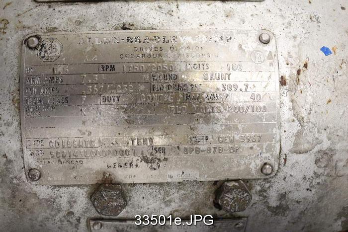 Used Moyno 2L4 Progressing Cavity 2.5x2.5 Pump #33501