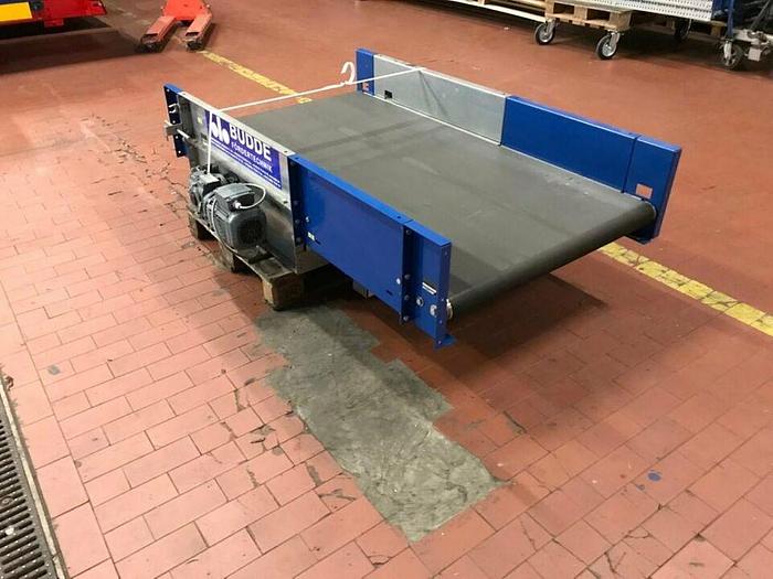 Gebraucht BUDDE Gurtförderer Förderband Budde