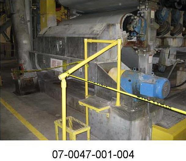 Used Andritz Sprout Bauer 2.0M-DWP3-E Andritz Sprout-Bauer Belt Press, Model 2.0M-Dwp 3-E, Serial Number 193-00458 With Bird Escher Wyss Breaking -Up Screw, Mounted On The Discharge End Of The Belt Press, 10 Hp, 400 Mm X N 90" Long, Model Zs3. #24497