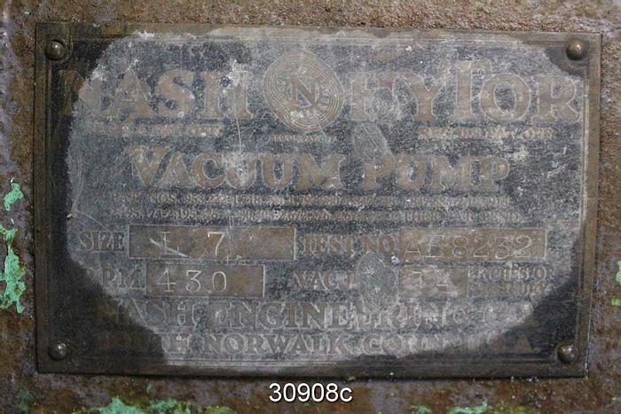 Used Nash L7 Vacuum Pump #30908