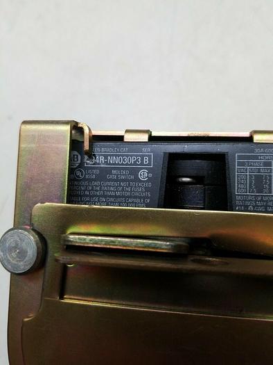 Used Allen Bradley 194R-NN030P3 Ser B