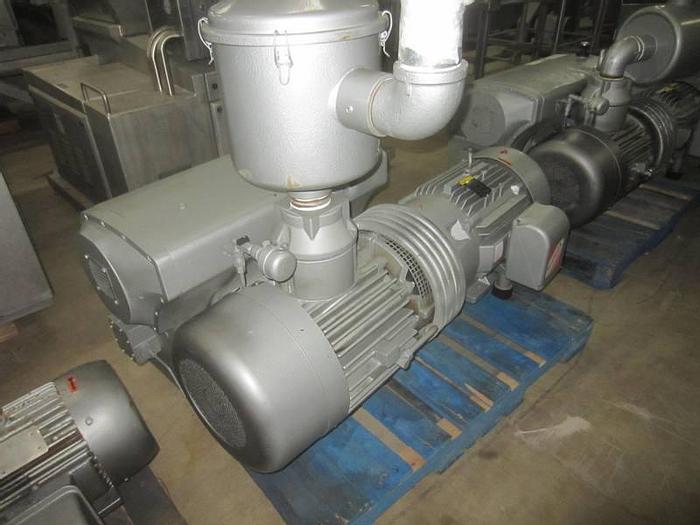 Used Busch Oil-Sealed Rotary Vane Vacuum Pump; Md#RAO400-B033-1102, 460 volt
