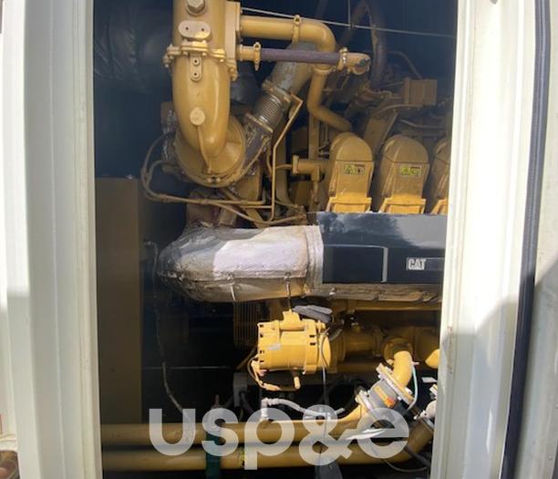 Used 7 MW 2014 Used Caterpillar XQ1475G Natural Gas Generator Set