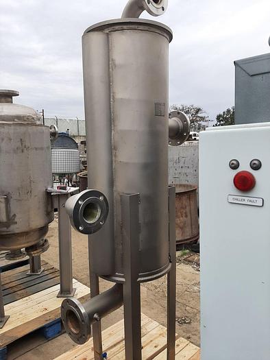 Used Heat Exchanger, Spiral, S/st, Elanco, Mdl M-205-C-V, 75 PSI #S744389