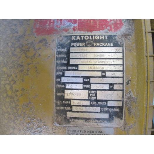 Used 500 KW Mobile Generator