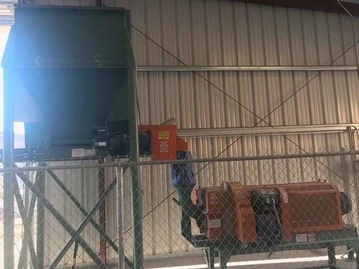 Used Feeder, Hopper, 8" x 72", C/st, Quinn #C743127