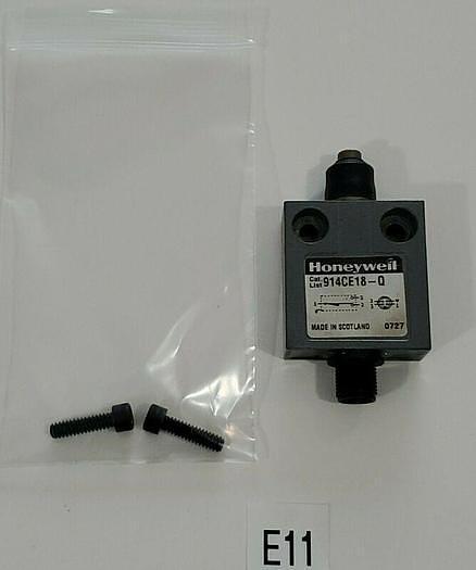 Used *PREOWNED* Honeywell 914CE18-Q Limit Micro Switch 5A 250VAC 1/10HP + Warranty!