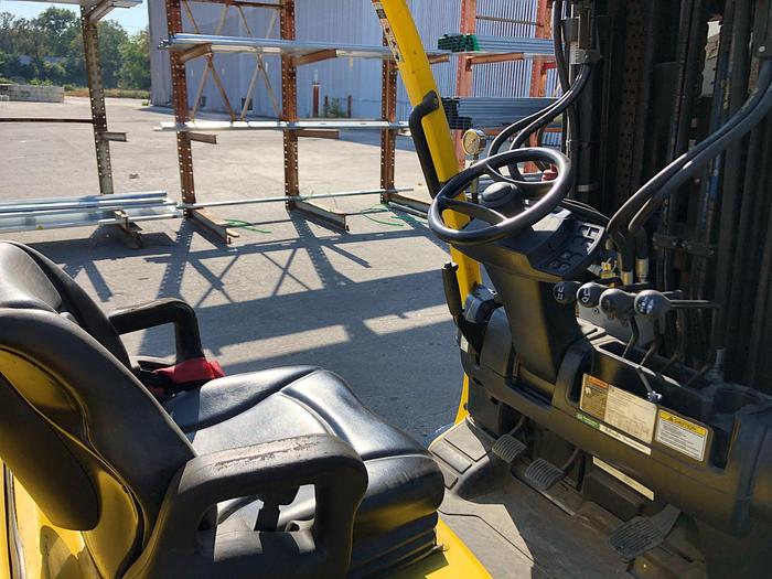 Used 12,000 POUND HYSTER ROLL CLAMP TRUCK MODEL S120FTPRS W/ 60" CLAMP MFG. 2013