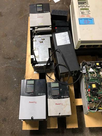 Used ALLEN BRADLEY POWERFLEX DRIVES