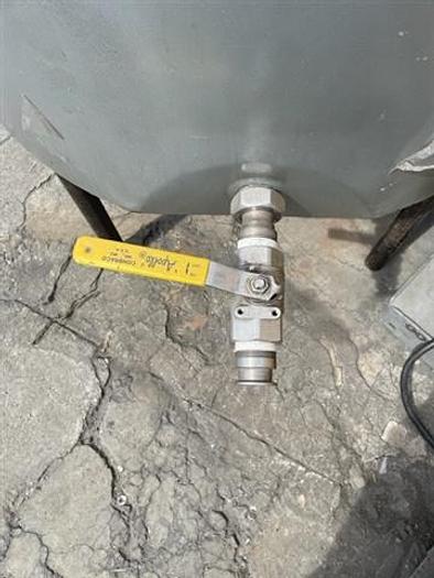 Used Tank, 150 Gallon, S/st, Agit, Jkt #S744597