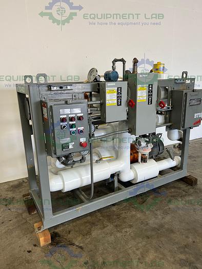 Used BTU  Glycol Skid w/ Warren Electric HF-30 Heating Element, Goulds 3196 Pump