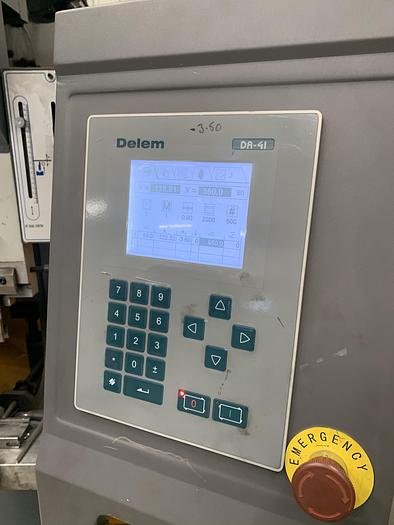 Used Mantech 3m x 100 ton CNC press brake 2 axis