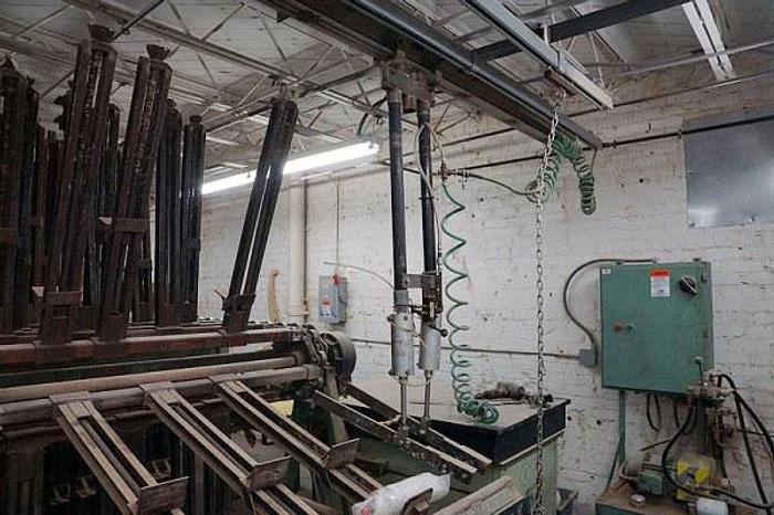 Used DOUCET SRR-30-8.5-180-32, 8-1/2 FT, 30-SECTION CLAMP CARRIER