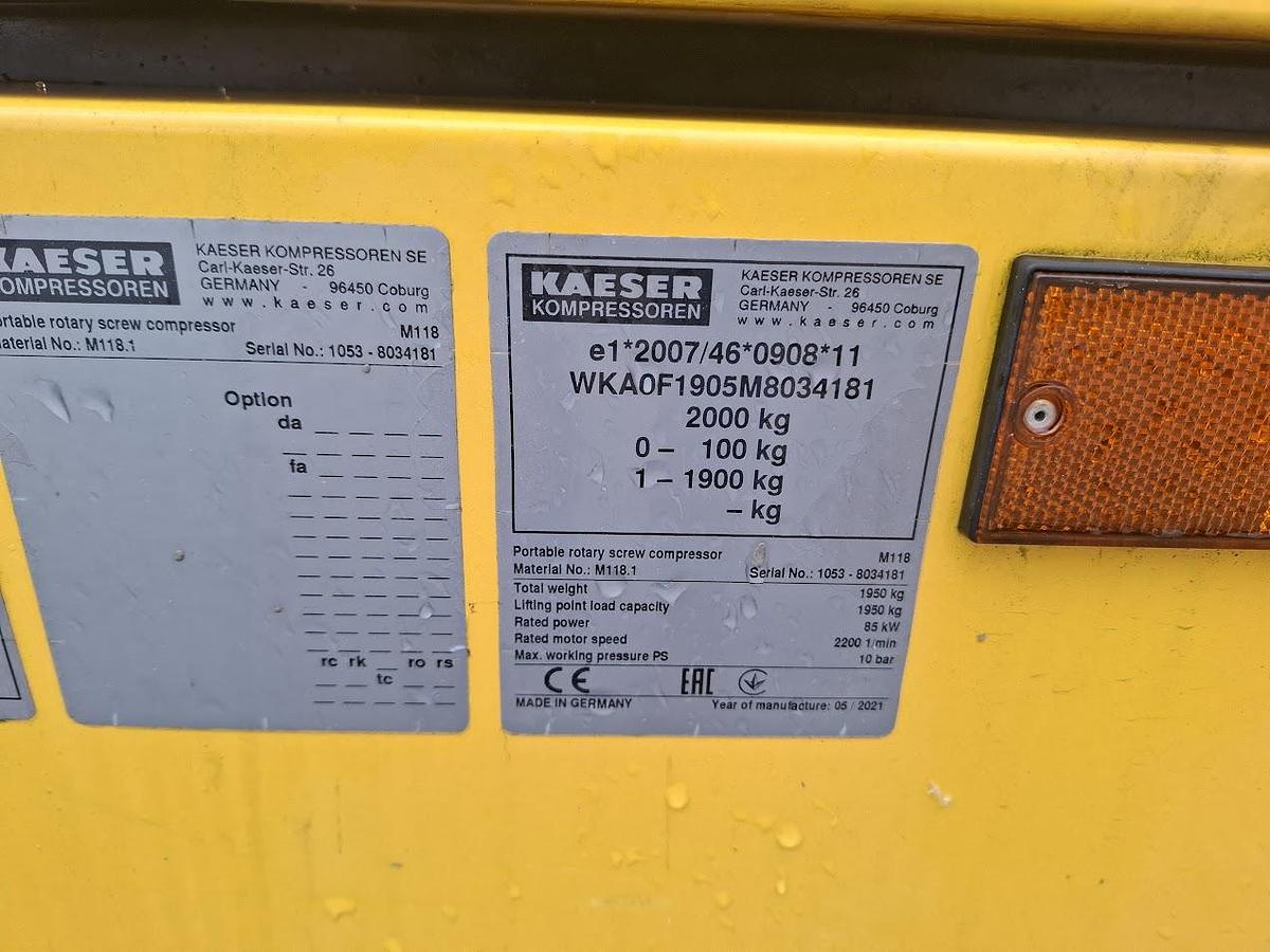Used 2021 Kaeser M118
