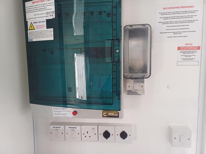 Used BOSS 16FT MOBILE WELFARE UNIT CANTEEN & OFFICE