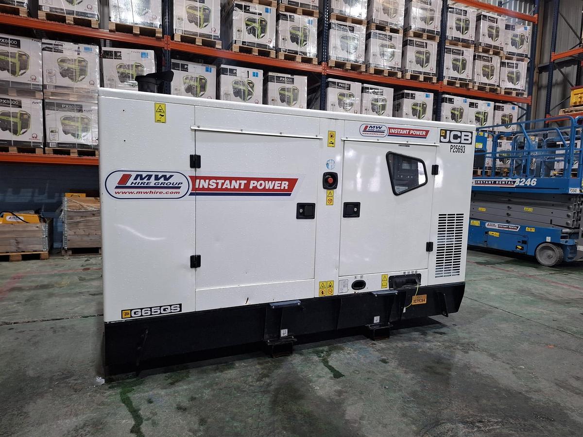 Used JCB G65QS Generator