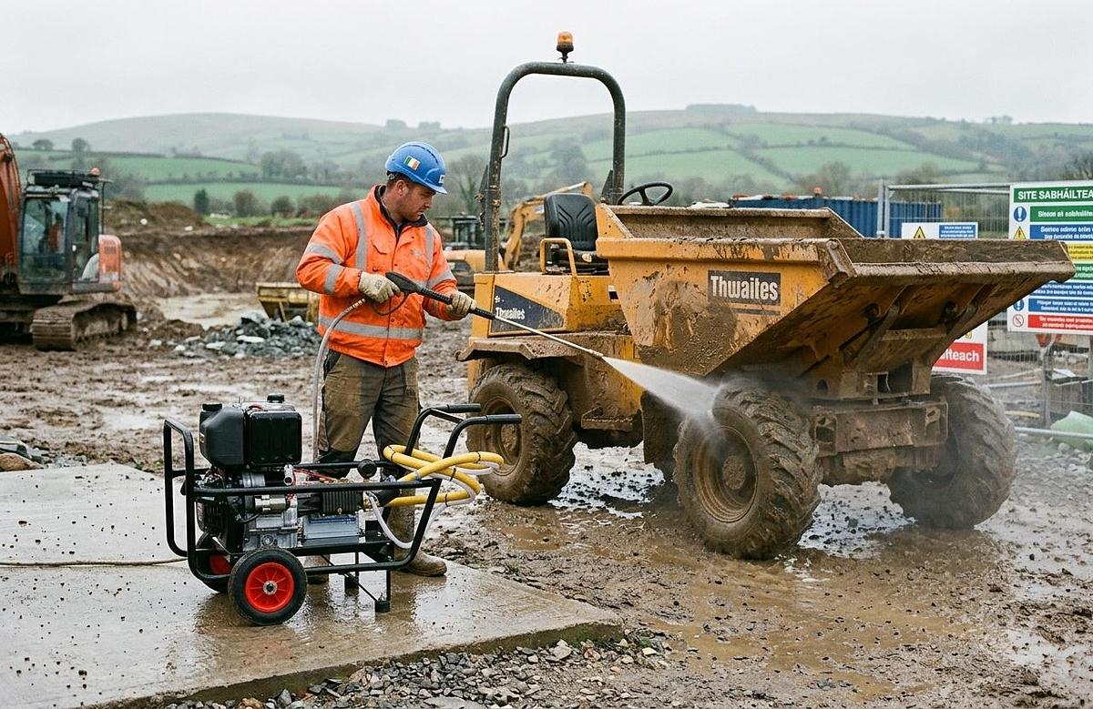 Used 3000 PSI Diesel Powerwasher
