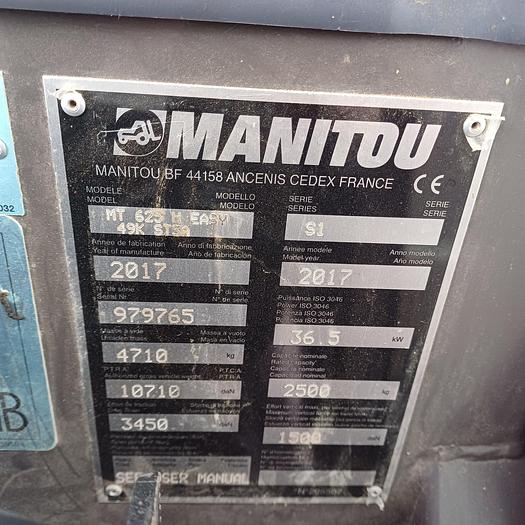 Used MANITOU 625 H Comfort
