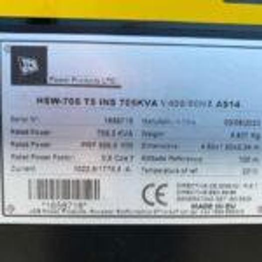 2023 JCB G780QX Scania 779 KVA Sync Panel (choice)