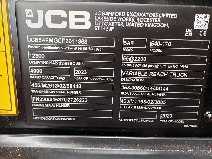 JCB 540-170