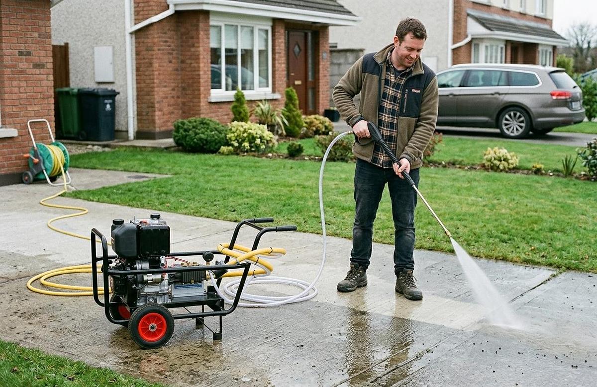 Used 3000 PSI Diesel Powerwasher