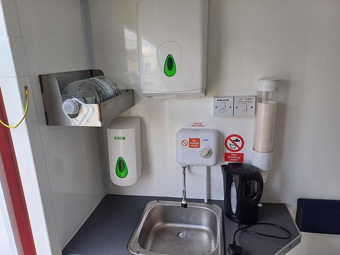 Used BOSS 16FT MOBILE WELFARE UNIT CANTEEN & OFFICE