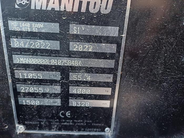 Used Manitou MT 1440 Easy