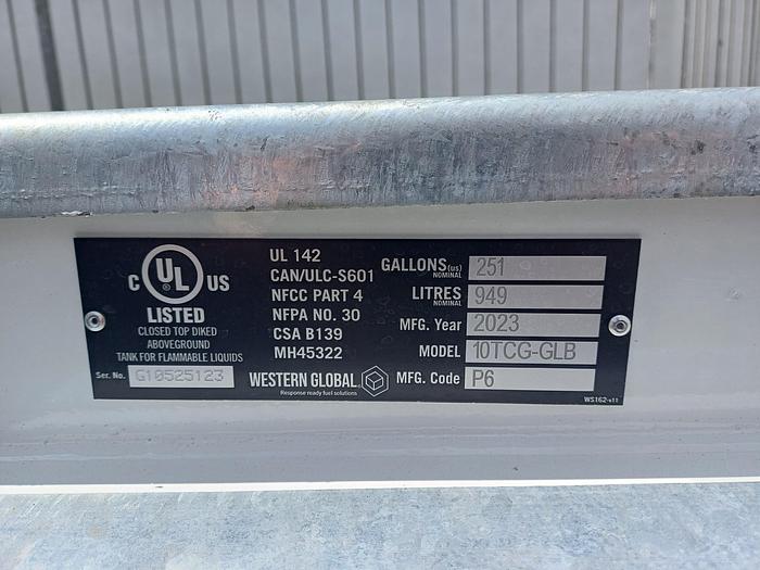 Western bunded fuel tank 10TCG-GLB