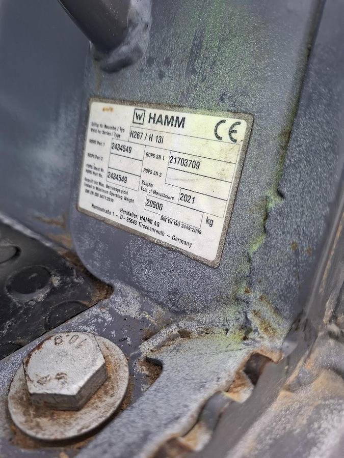 Used 2021 Hamm H 13i