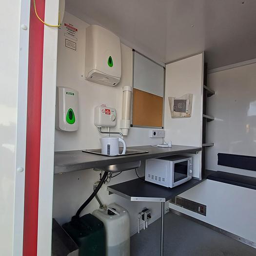 Used BOSS Welfare unit 12FT