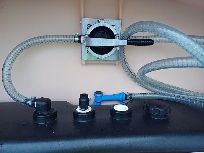 ABBI Fuel Tank (split tank 950ltr Diesel / 160ltr Ad Blue)