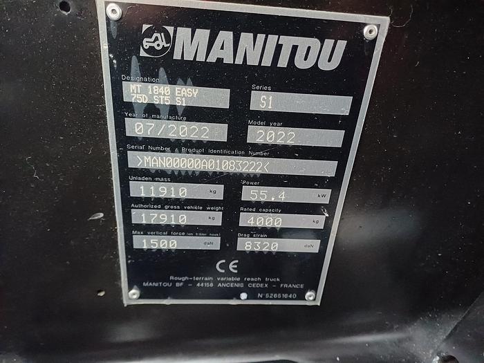 Used Manitou MT 1840 Easy