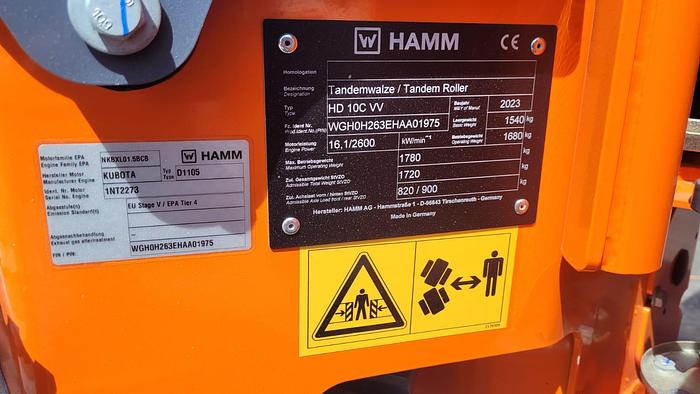 HAMM HD10C VV