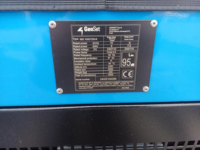 Genset MG10001SSK-U Generator 