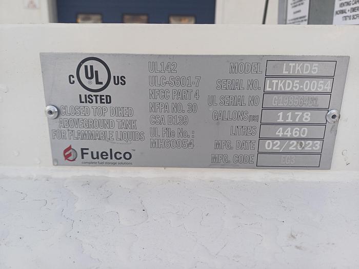 Fuelco LTKD5 5000 Litre Kube Self Bunded Tank