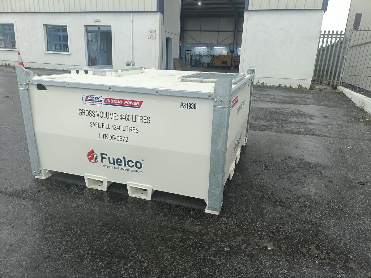 Fuelco LTKD5 5000 Litre Cube Self Bunded Tank