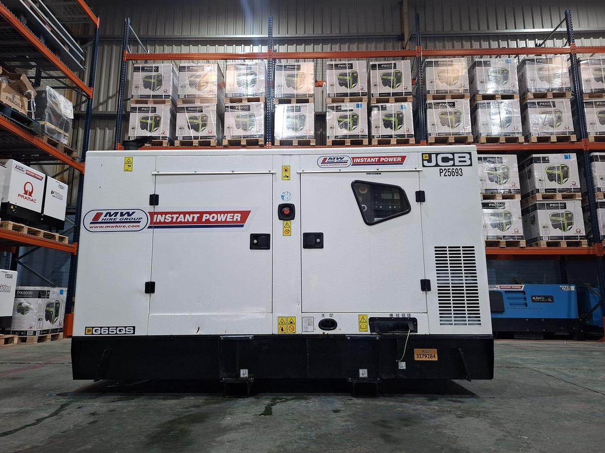 Used JCB G65QS Generator