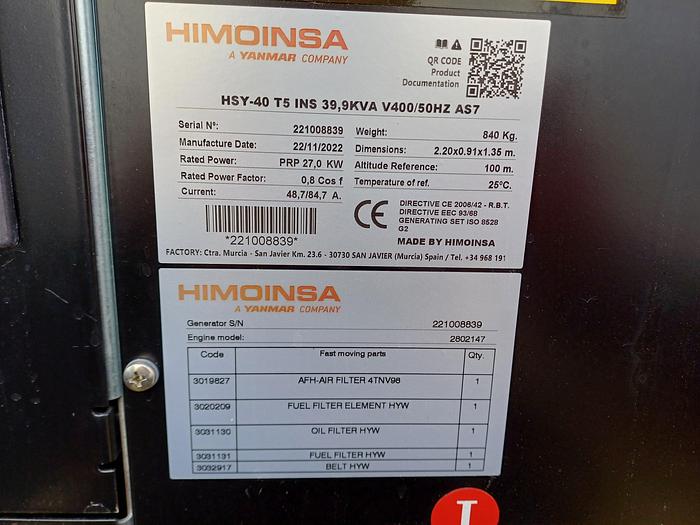 Himoinsa HSY-40 T5