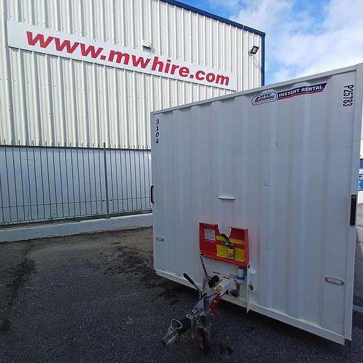 Used BOSS Welfare unit 12FT