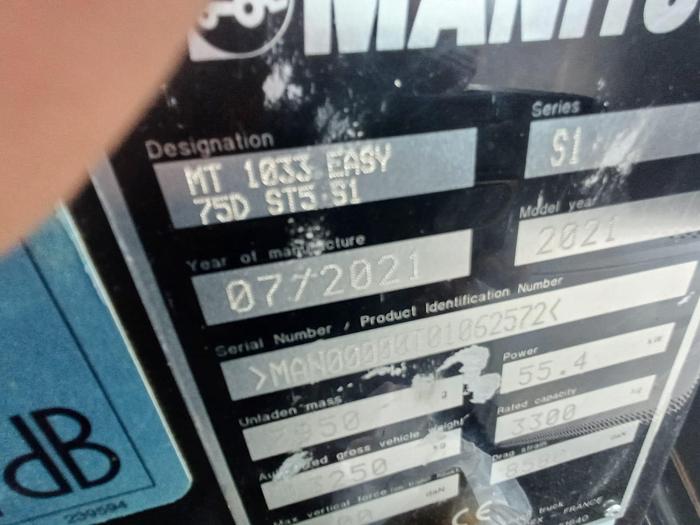 Used Manitou Manitou MT 1033 Easy