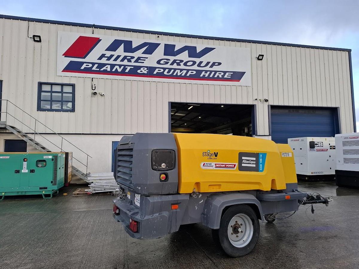 Used Atlas Copco XAS 188-14 Pace