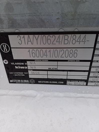 ABBI Fuel Tank (split tank 950ltr Diesel / 160ltr Ad Blue)