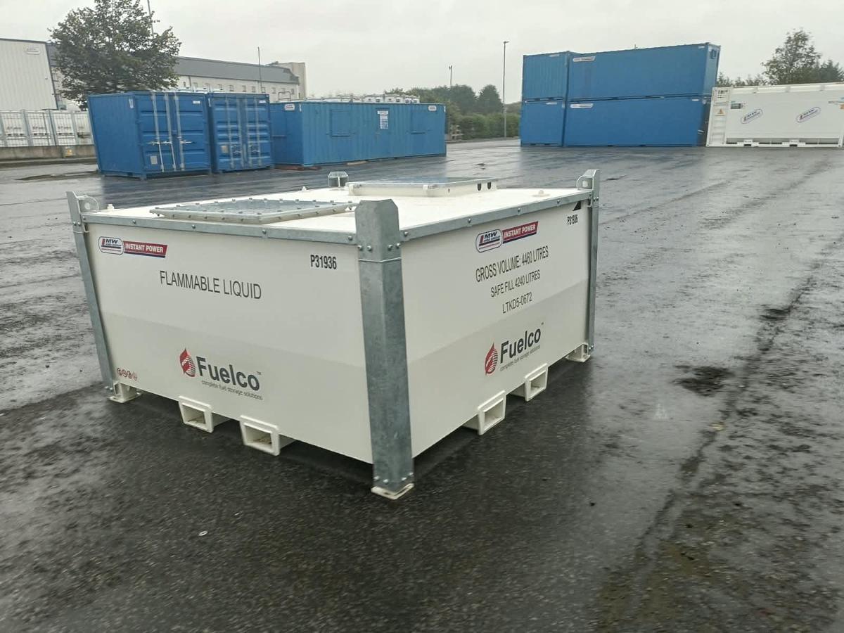Fuelco LTKD5 5000 Litre Cube Self Bunded Tank