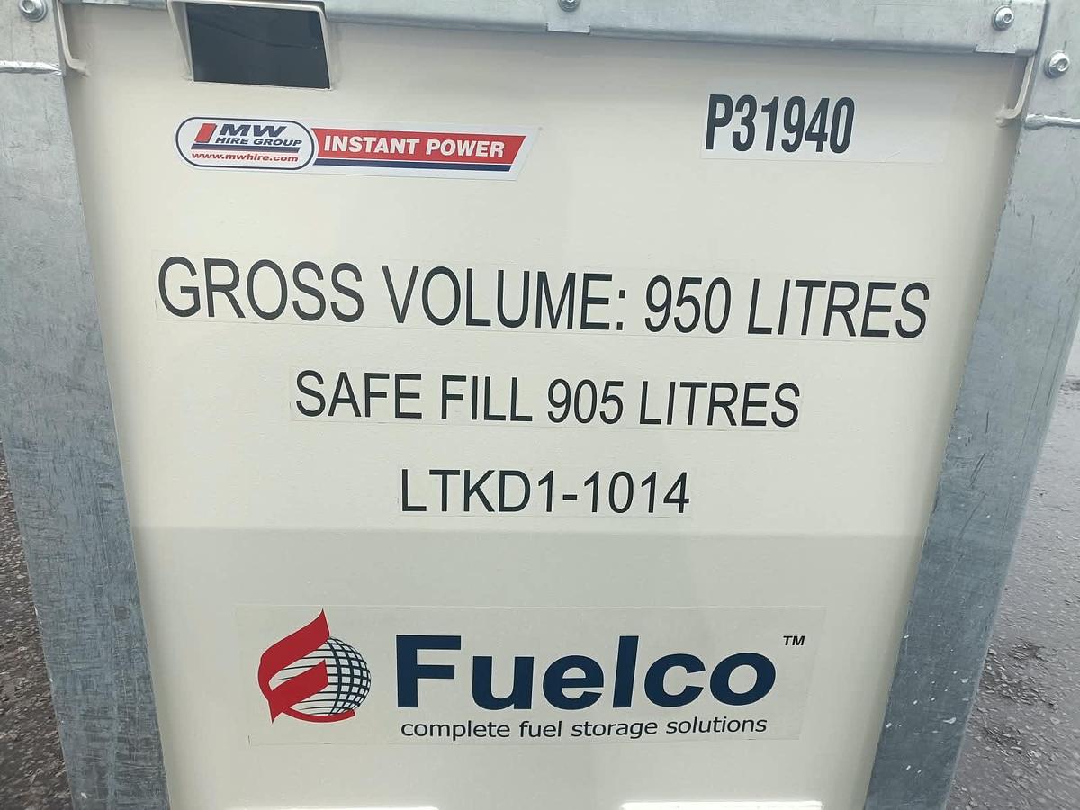 Fuelco LTKD1 1000 Litre  Kube Self Bunded Tank