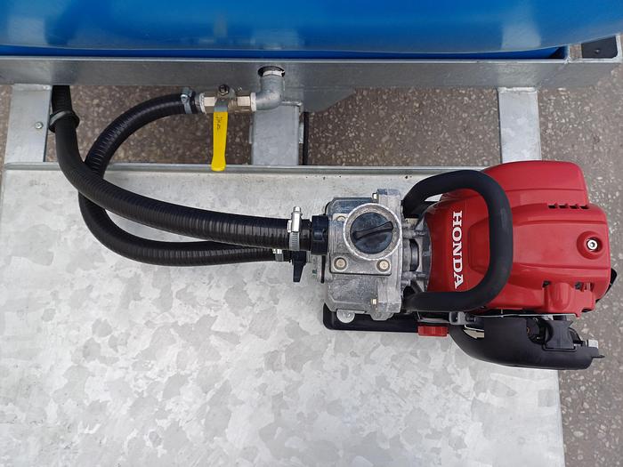 Used ROAD TOW WATER BOWSER 1125 c/w PETROL PUMP & SPRAY BAR